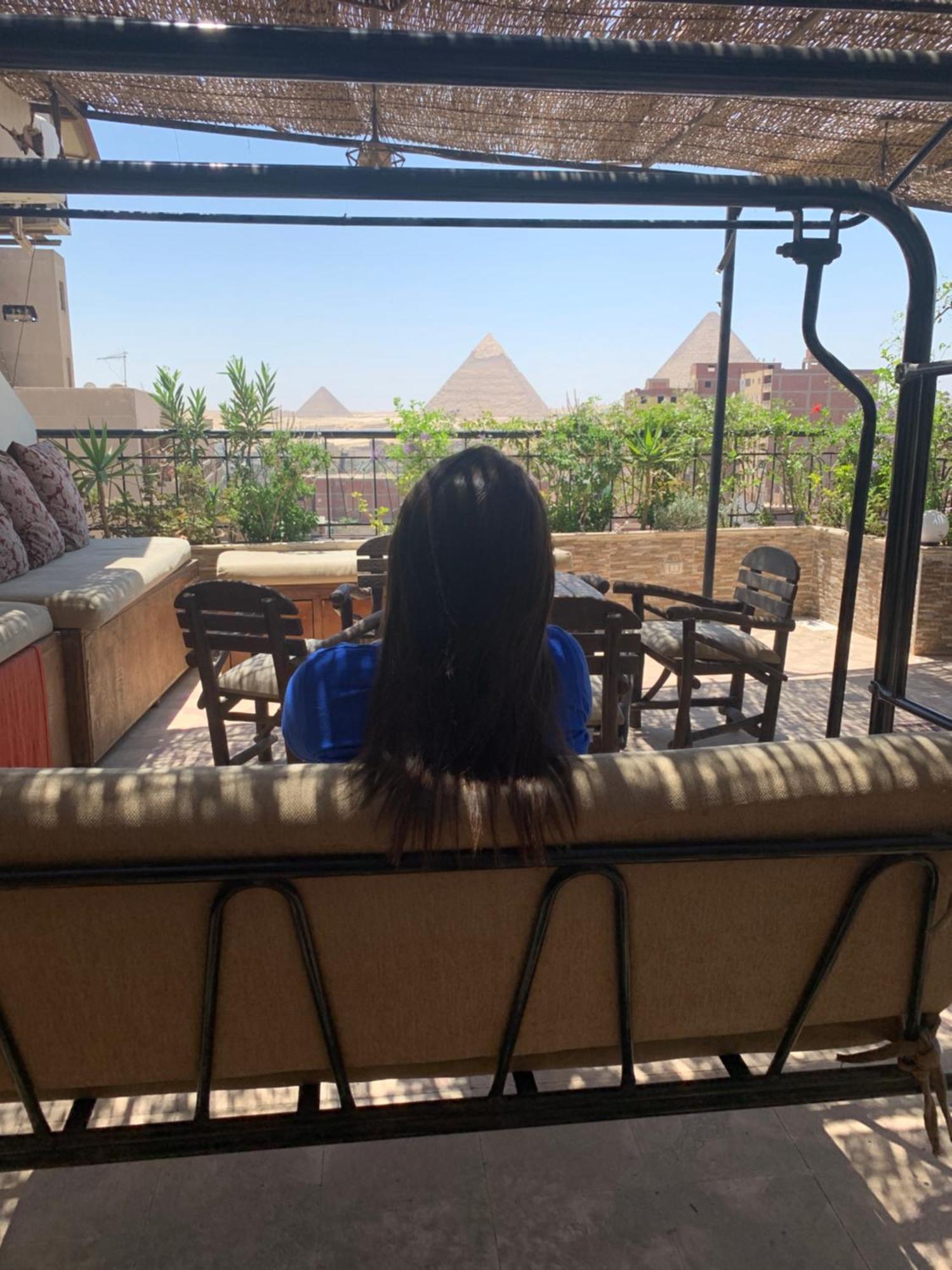 Draz Pyramids View Bed & Breakfast Kafrat al Jabal Экстерьер фото